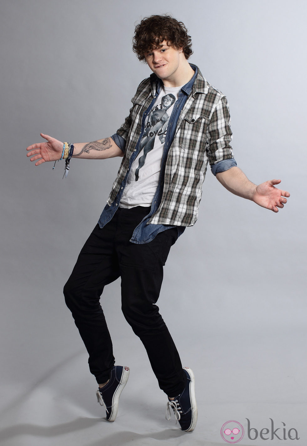 Posado de Jay McGuiness de 'The Wanted'