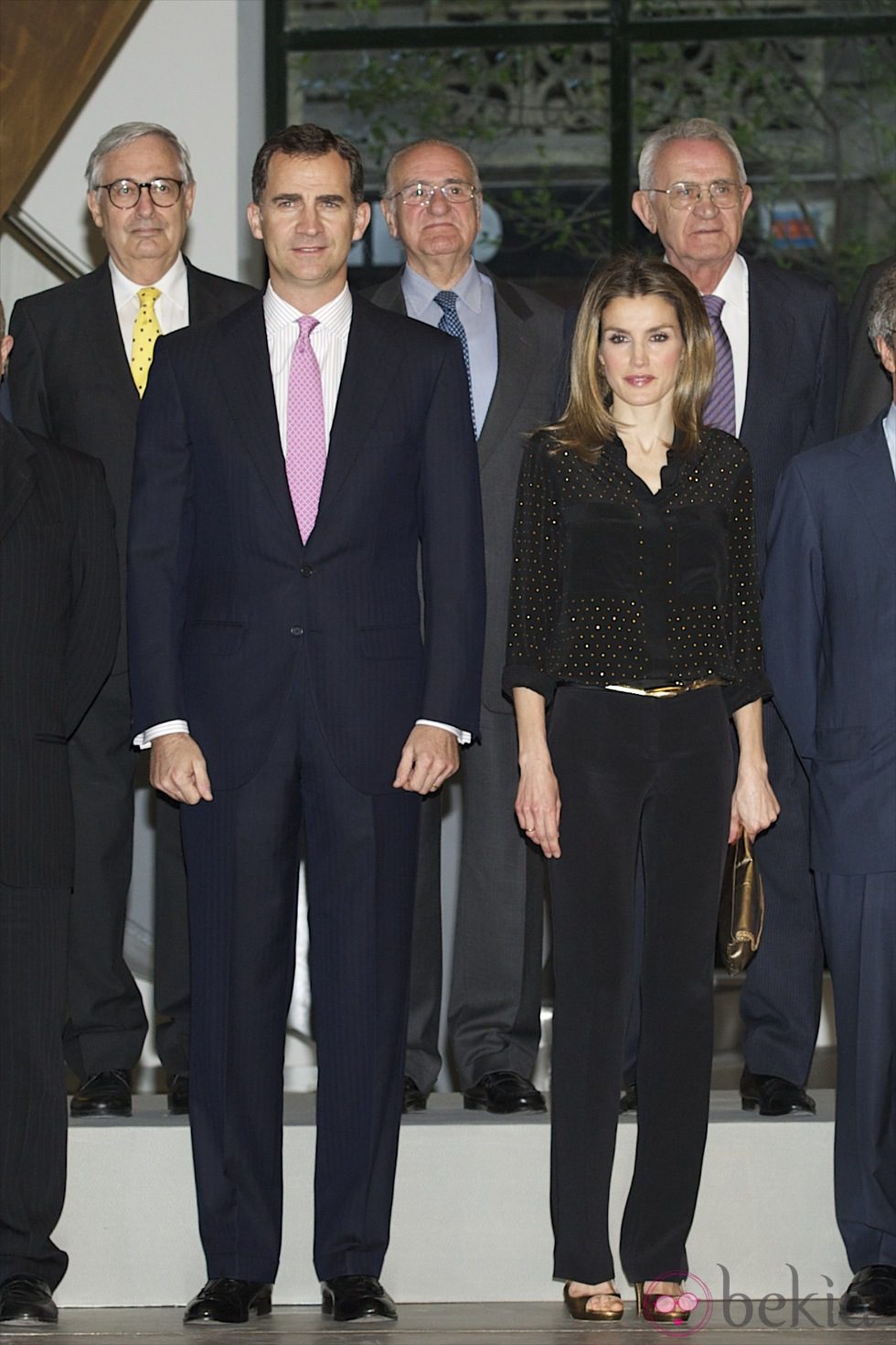Los Príncipes de Asturias en la inauguración del Espacio Fundación Telefónica