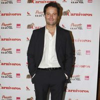 Fernando Andina en el estreno de 'Carnívoros'