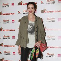 Dafne Fernández en el estreno de 'Carnívoros'