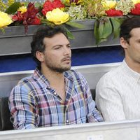 Iván Sánchez en el Masters de Tenis de Madrid