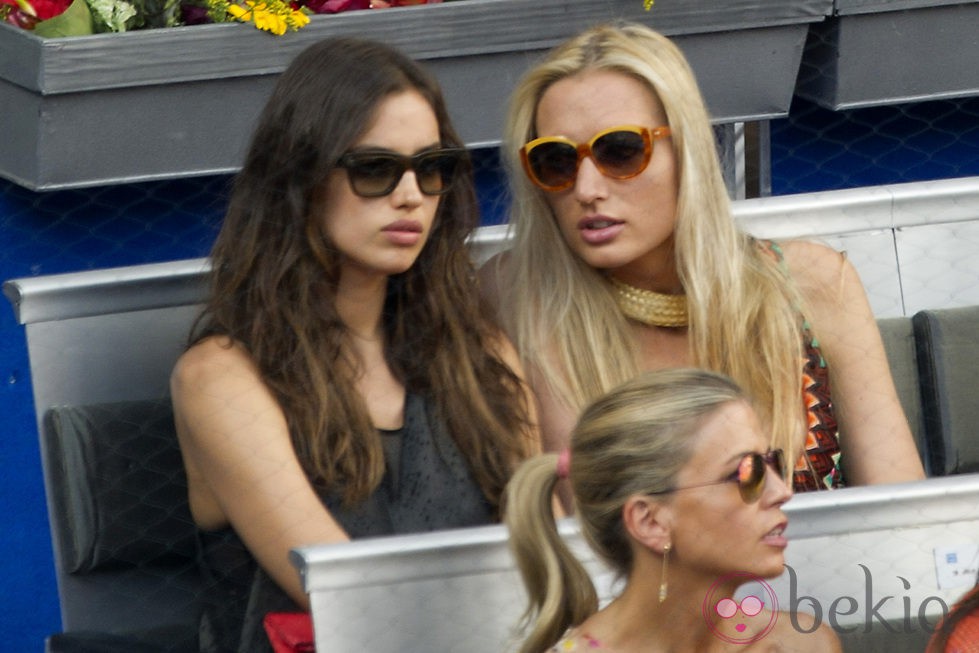 Irina Shayk en la final del Masters de Tenis de Madrid 2012
