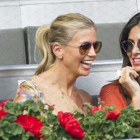 Nuria Roca y Patricia Cerezo en la final del Masters de Tenis de Madrid 2012