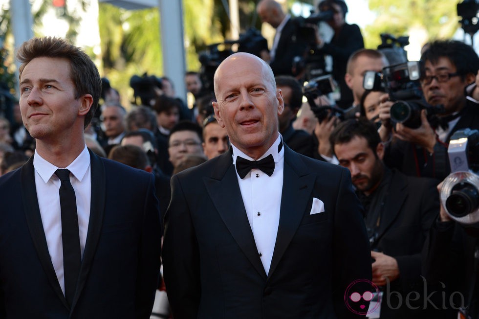 Bruce Willis en la apertura del Festival de Cannes 2012