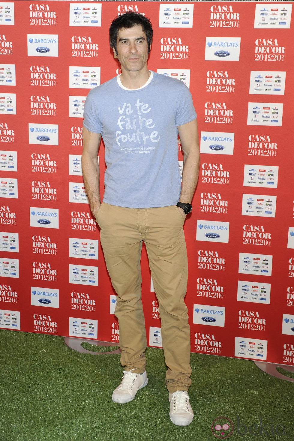 Jorge Fernandez asistió al evento Casa Decor 2012