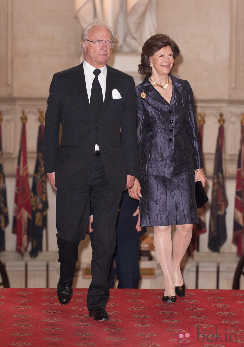 Los Reyes de Suecia en Windsor