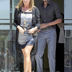 Paulo WIlson el día de su boda con Sonsoles Suárez junto a Susana Uribarri