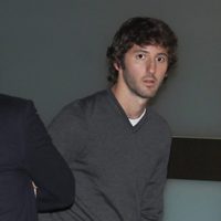 Esteban Granero en el tanatorio de María Ángeles Sandoval, Pitina