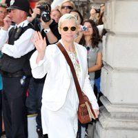 Annie Lennox en un homenaje a Isabel II en la Academia de las Artes