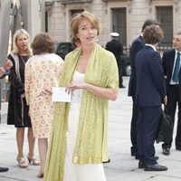 Emma Thompson en un homenaje a Isabel II en la Academia de las Artes