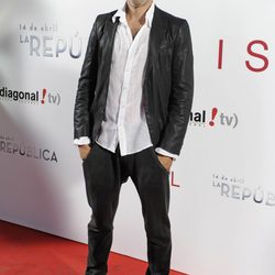 Roberto Enríquez en el estreno de '14 de abril. La República' e 'Isabel'