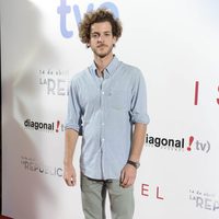 Guillermo Barrientos en el estreno de '14 de abril. La República' e 'Isabel'
