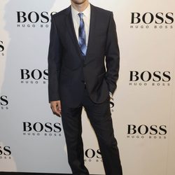 Raúl Arévalo en la fiesta organizada por la firma Hugo Boss