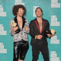 El dúo LMFAO en los MTV Movie Awards 2012