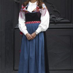 La Princesa Magdalena en la apertura del Palacio Real en el Día Nacional de Suecia