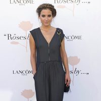 Ana Fernández en la presentación de la exposición fotográfica 'Roses by Lancôme'