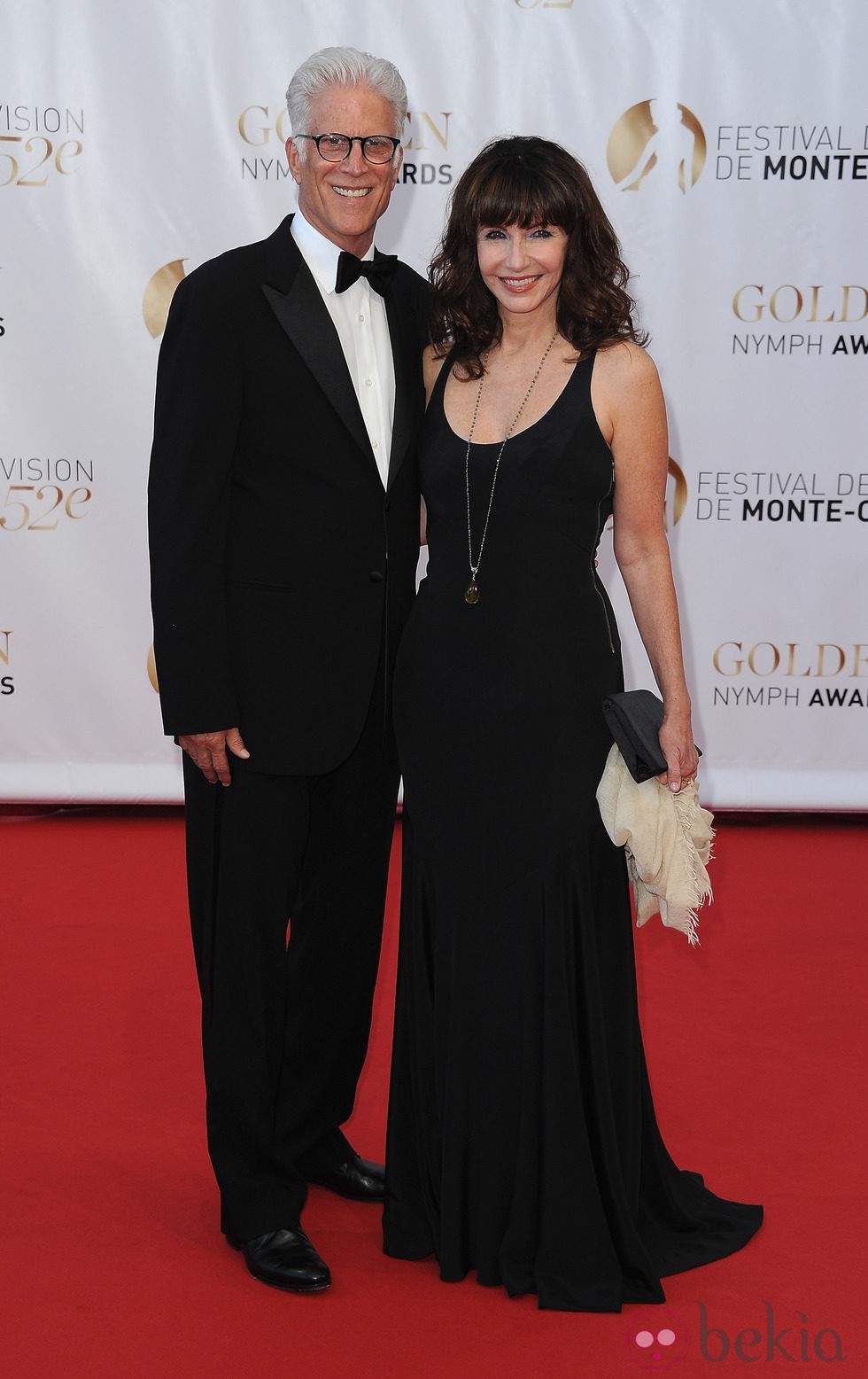 Ted Danson y Mary Steenburgen en la clausura del Festival de Monte-Carlo 2012