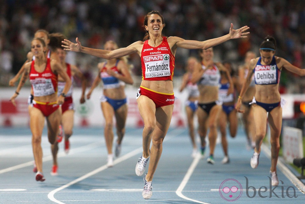 Nuria Fernández compite por España en Londres 2012