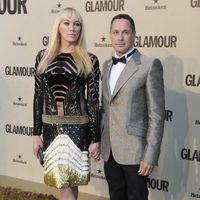 Topacio Fresh e Israel Cotes el décimo aniversario de Glamour