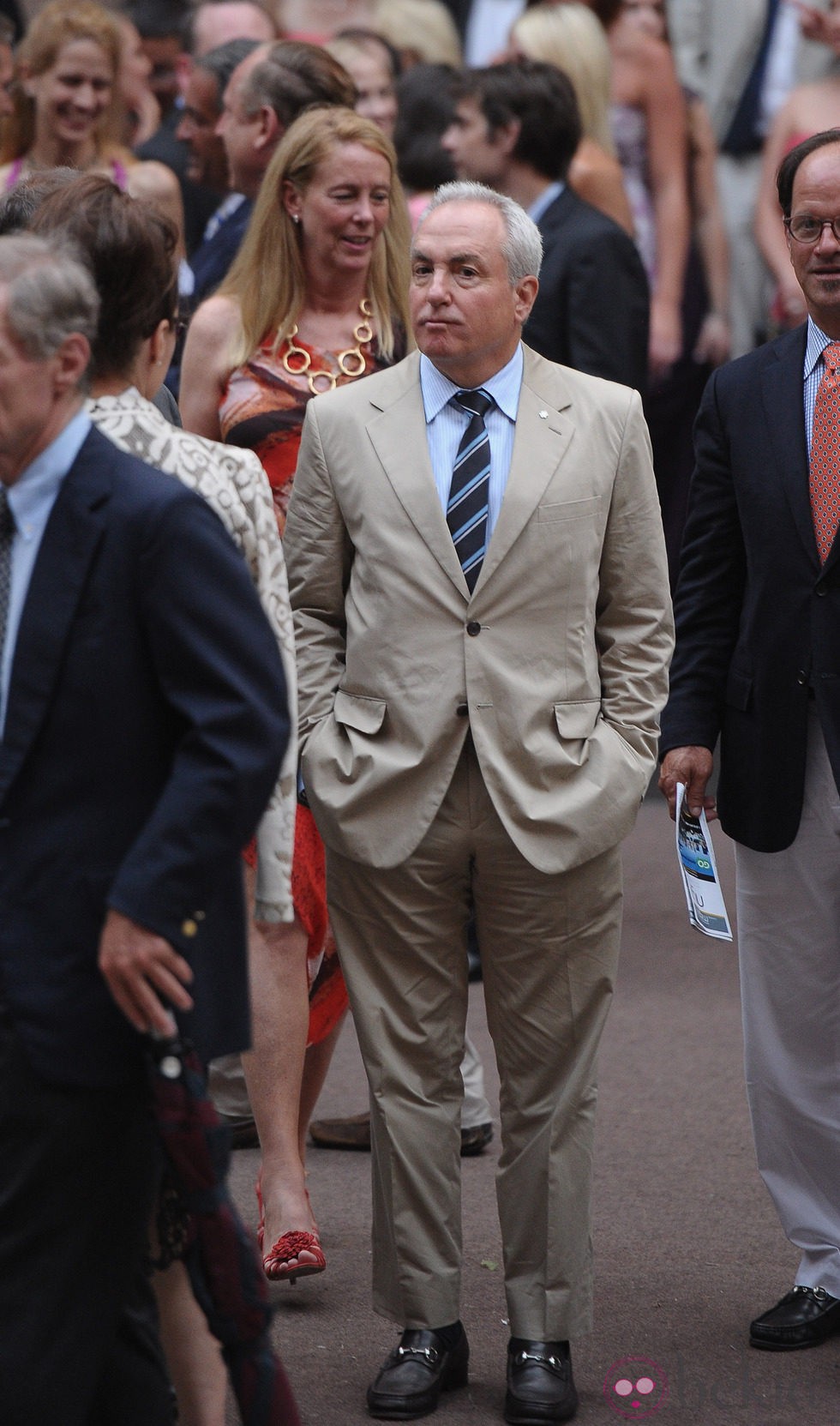 Lorne Michaels en la boda de Alec Baldwin