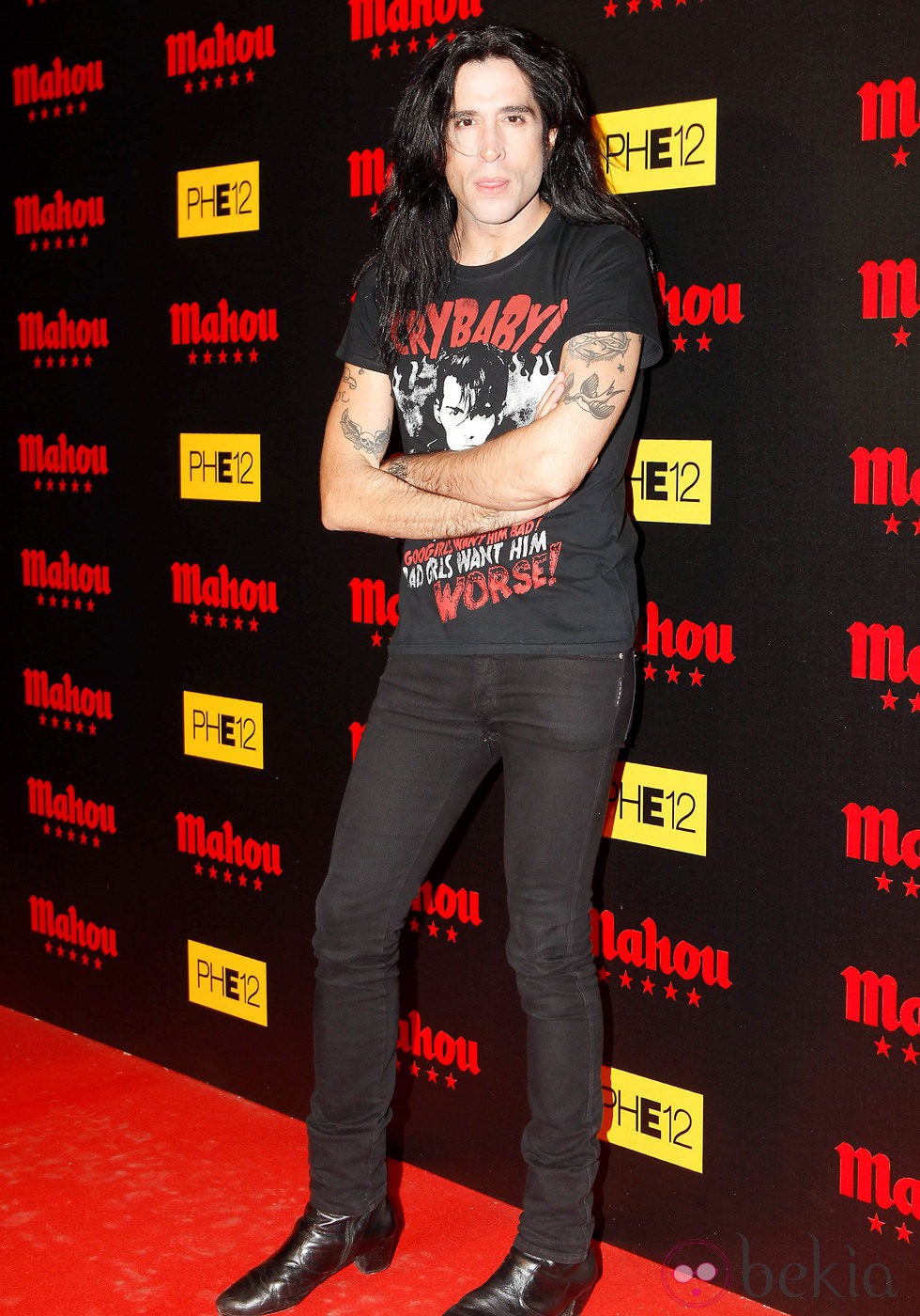 Mario Vaquerizo en la fiesta de clausura de PhotoEspaña 2012