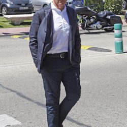Jordi González acude al tanatorio de Pedro Rodríguez