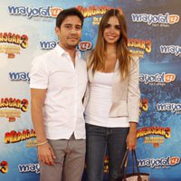 Elena Furiase y Leo Perugorría en el estreno de 'Madagascar 3' en Madrid