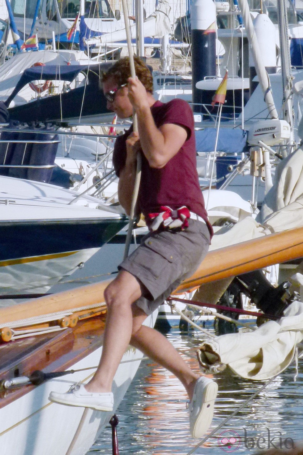 Pierre Casiraghi en la Semana Clásica de Vela de Puerto Sherry