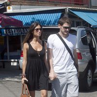 Iker Casillas y Sara Carbonero, en Navalacruz durante sus vacaciones de verano