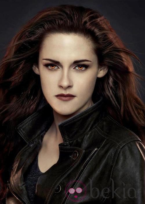 Kristen Stewart en un poster promocional de 'Amanecer.Parte 2'