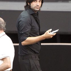 Javier Conde en el concierto de Estrella Morente en Madrid