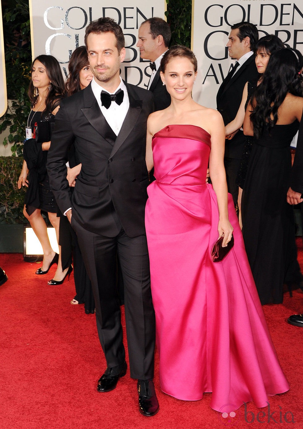 Natalie Portman y su marido Benjamin Millepied