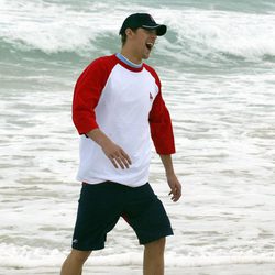 Michael Phelps en Bondi Beach en 2003