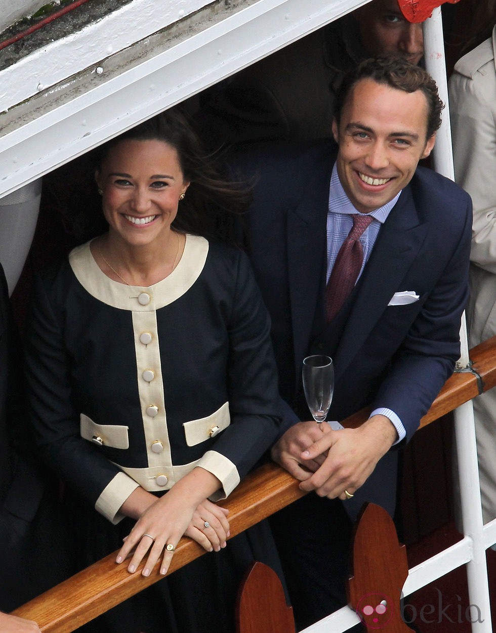 Los hermanos Pippa y James Middleton