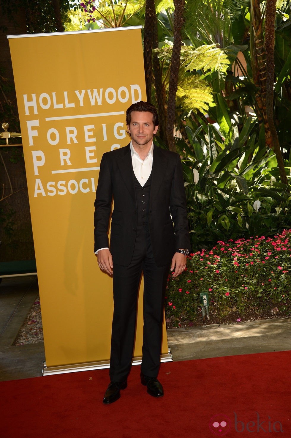 Bradley Cooper en el almuerzo de la Asociación de Prensa Extranjera de Hollywood