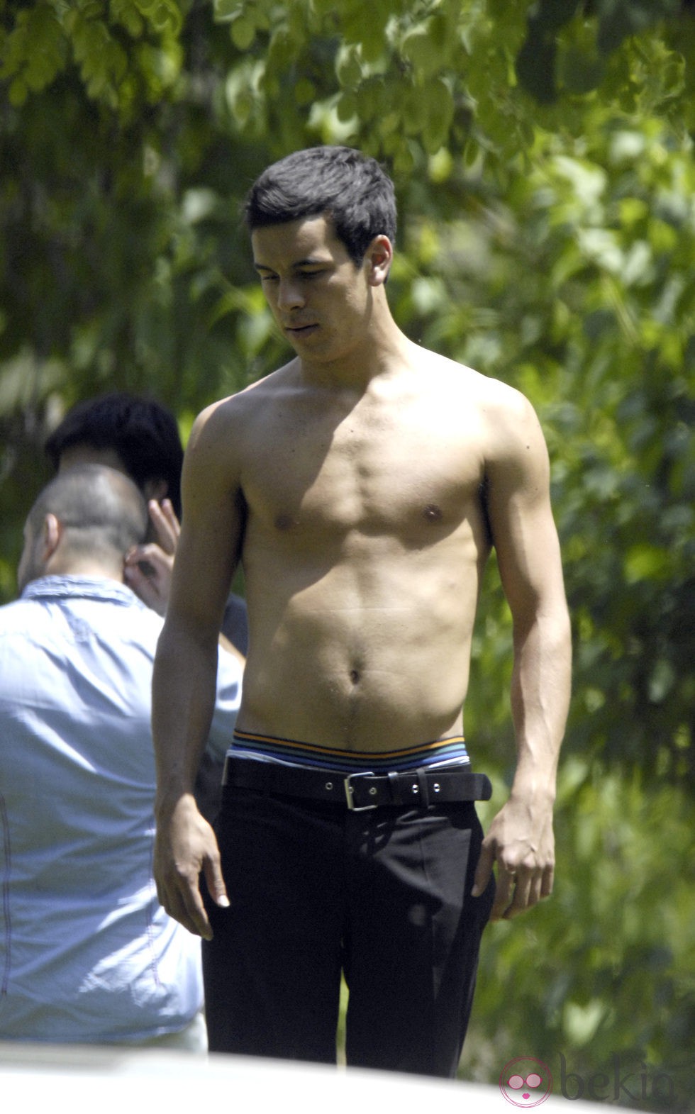 Mario Casas sin camiseta