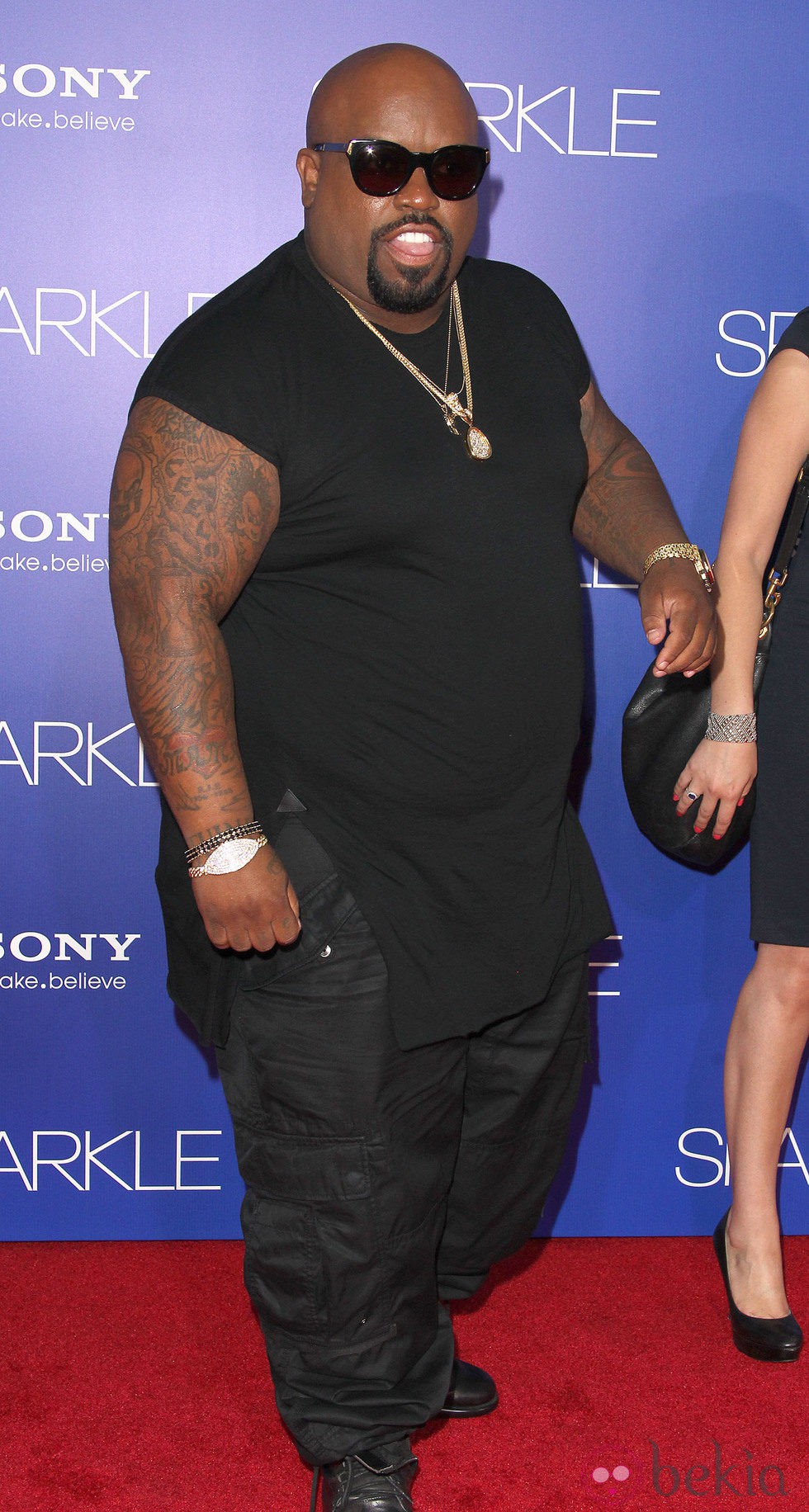 Cee-Lo Green en el estreno de 'Sparkle' en Los Ángeles