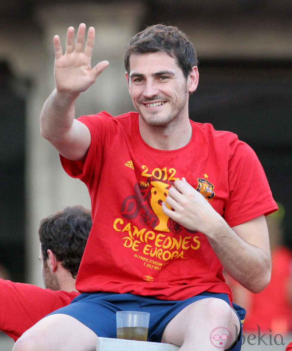Iker Casillas, el portero de la Selección Española de Fútbol