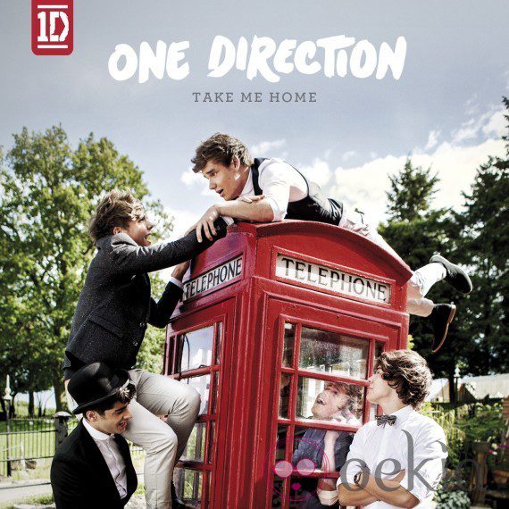Portada oficial de 'Take Me Home', el nuevo disco de One Direction