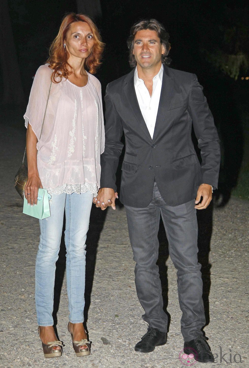 Toño Sanchís y Lorena Romero en el 47 cumpleaños de Terelu Campos