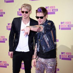 Chord Overstreet y Nash Overstreet en los MTV Video Music Awards 2012