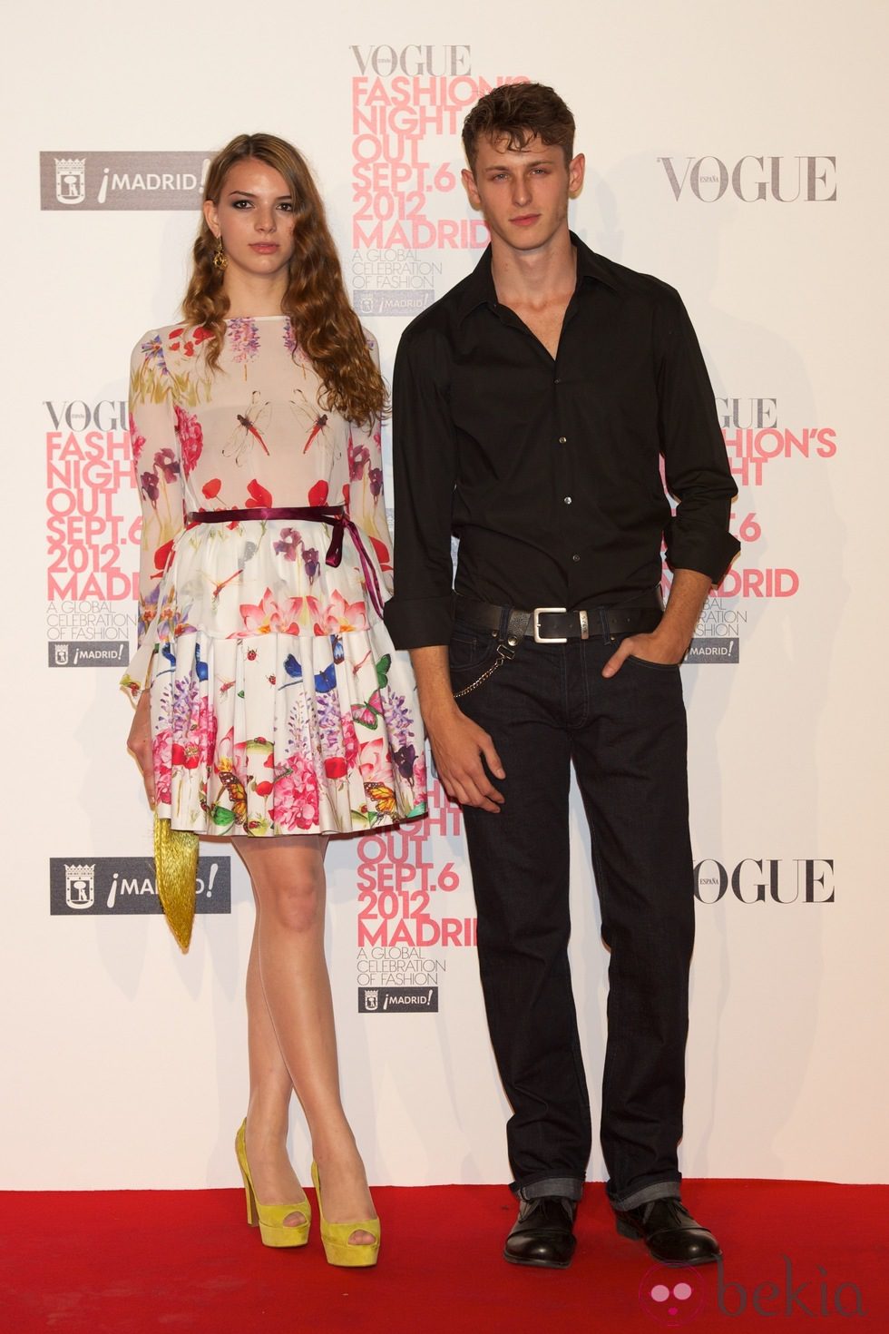Nicolás Coronado en la Madrid Fashion's Night Out 2012