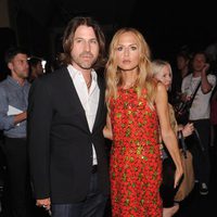 Rachel Zoe y Rodger Berman en el front row de la Semana de la Moda de Nueva York
