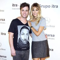 Alba Carillo y Fonsi Nieto en la presentación de un nuevo modelo de coche