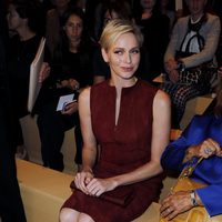 Charlene de Mónaco en un desfile de Akris en París