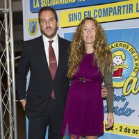 Borja Thyssen y Blanca Cuesta en la cena del 50º aniversario de 'Mensajeros por la Paz'