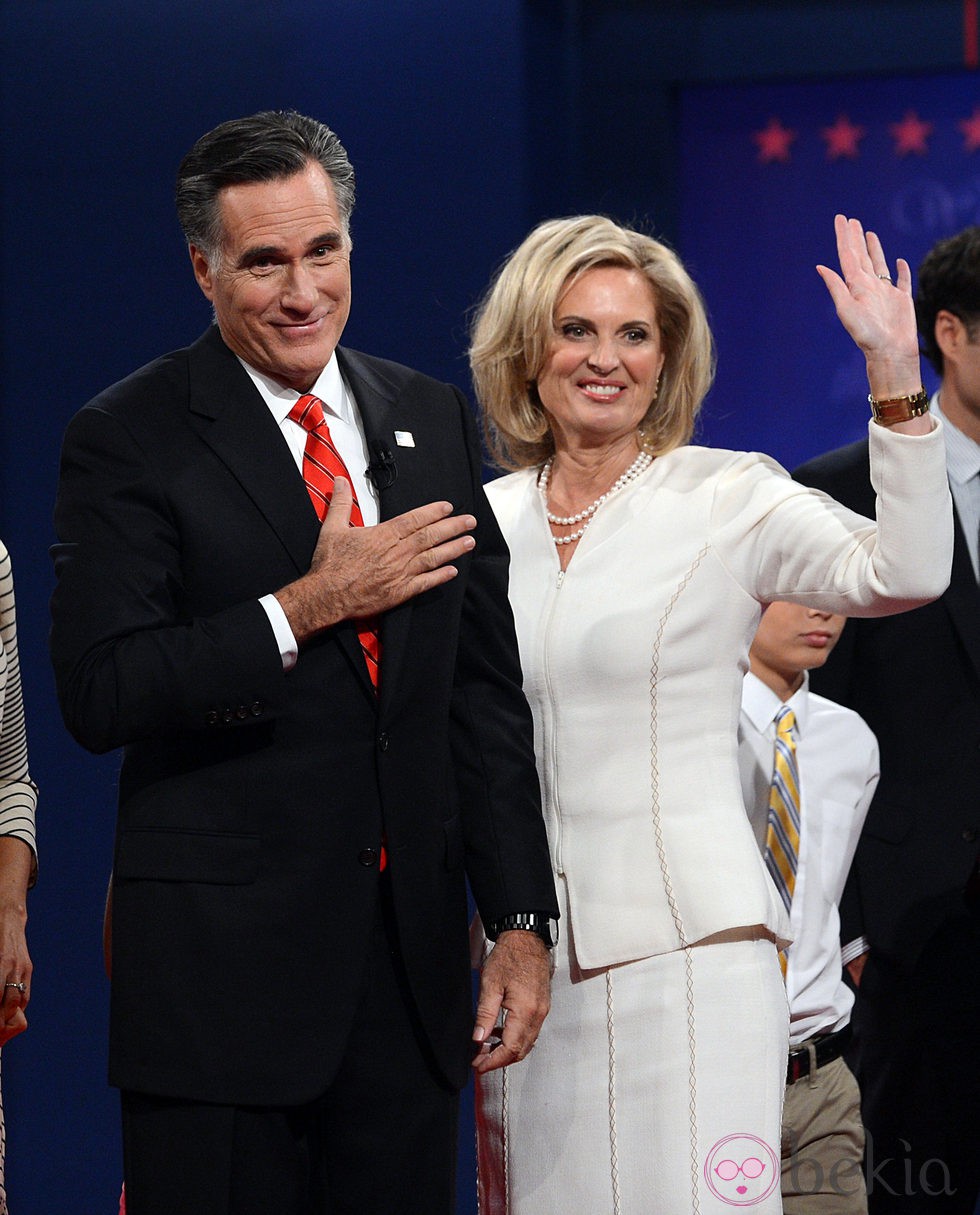 Mitt Romney y su mujer Ann Romney