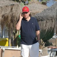 Alberto de Mónaco durante unas vacaciones en Marbella