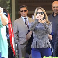 Jennifer Lopez se despide de la capital española tras su concierto