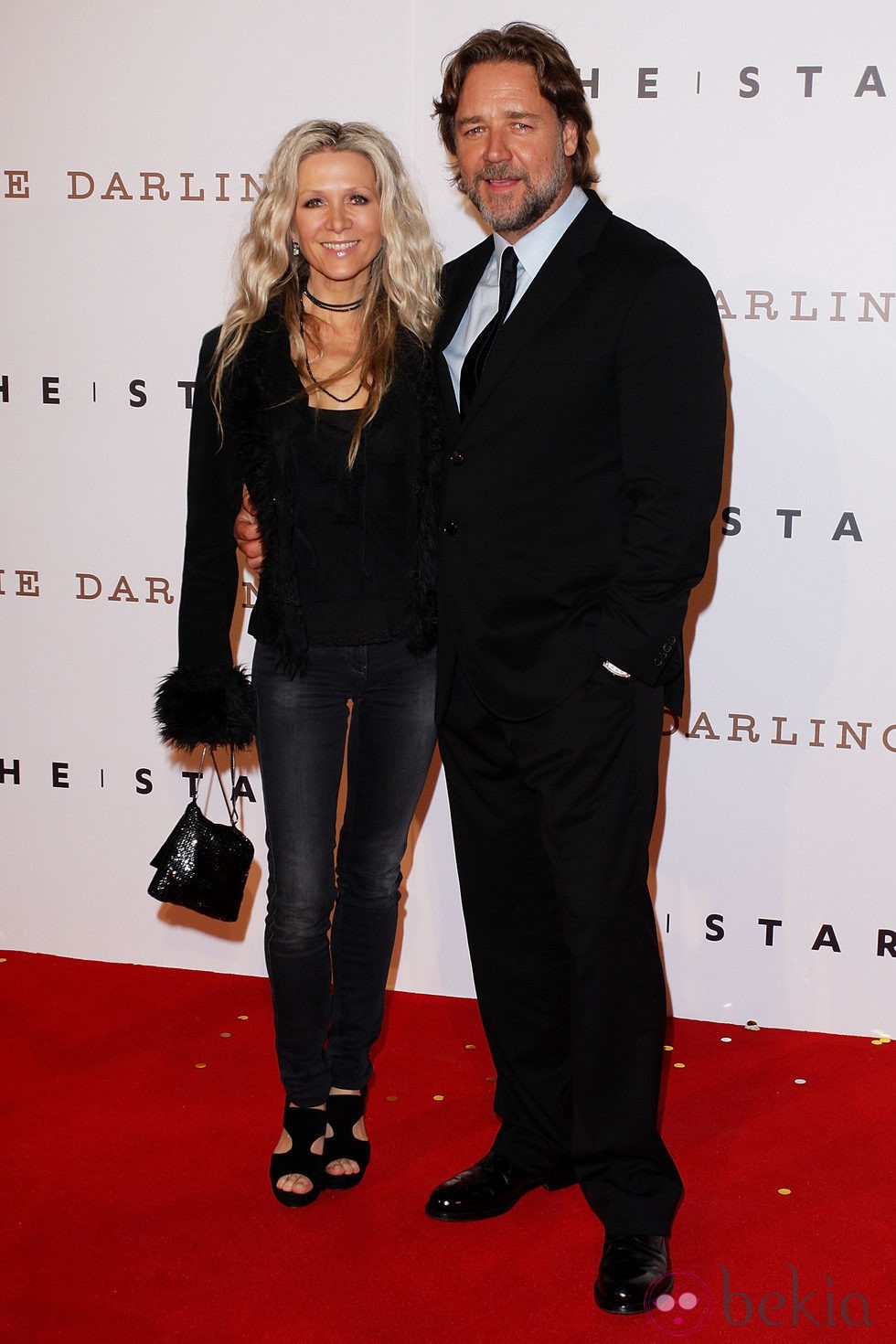 Russell Crowe y su mujer Danielle Spencer